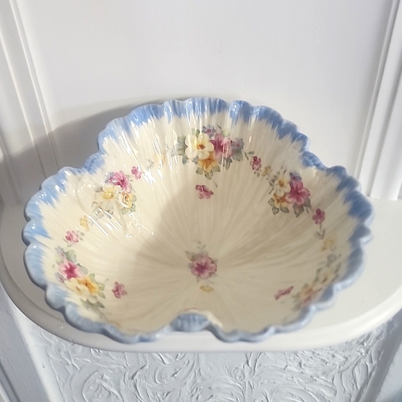 Crown Ducal Ware Footed Bowl - Circa 1940s very rare vintage antique - Picture 4 of 6